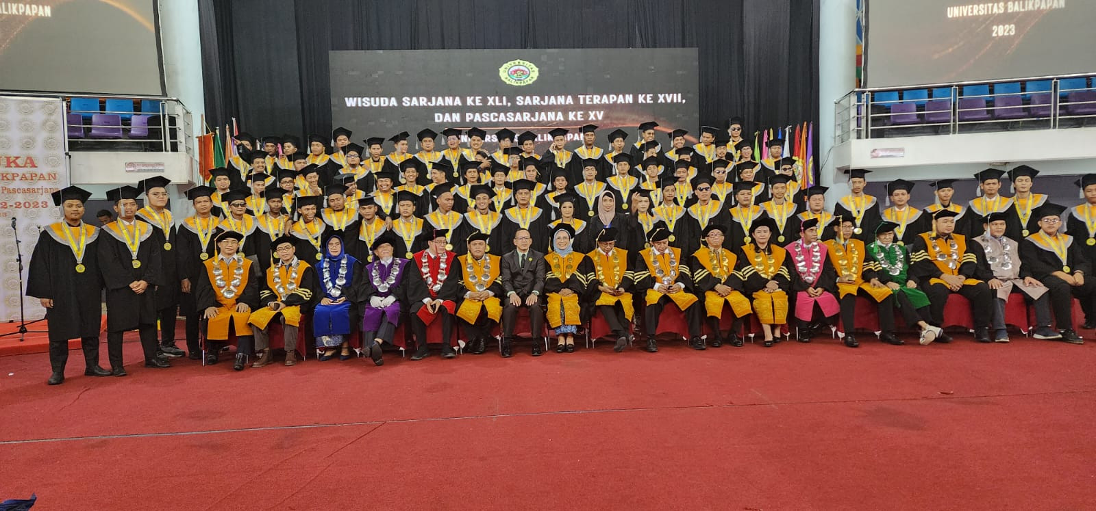 Rapat Terbuka Senat Universitas Balikpapan Wisuda Program Diploma IV, Sarjana dan Pascasarjana Tahun Akademik 2022-2023