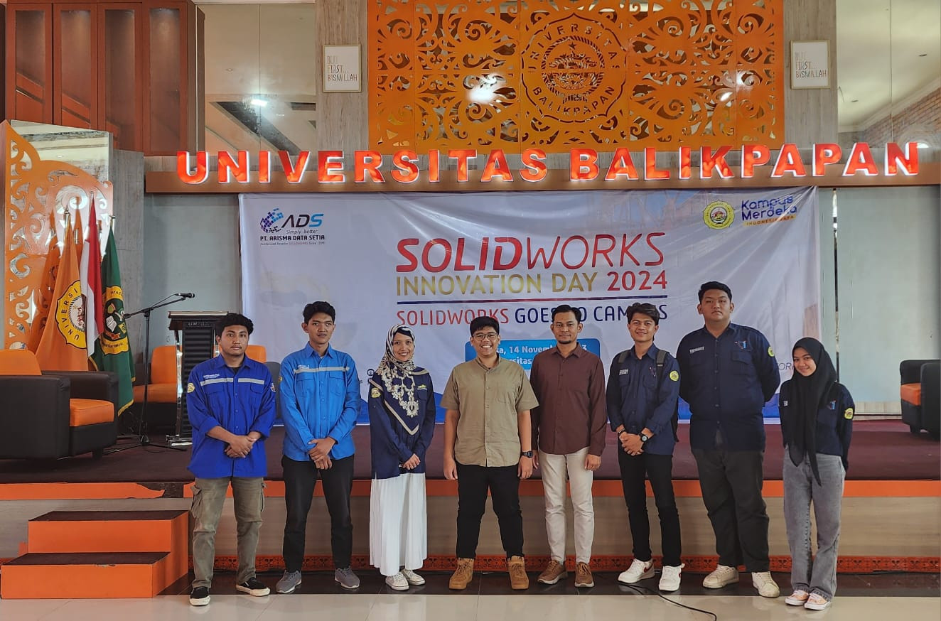 Seminar Teknologi yang diselenggarakan Fakultas Teknologi Industri melibatkan mahasiswa Program Studi Teknik Mesin, Teknik Industri dan Teknik Elektro dalam rangka "Solidwork Innovation Day 2024"