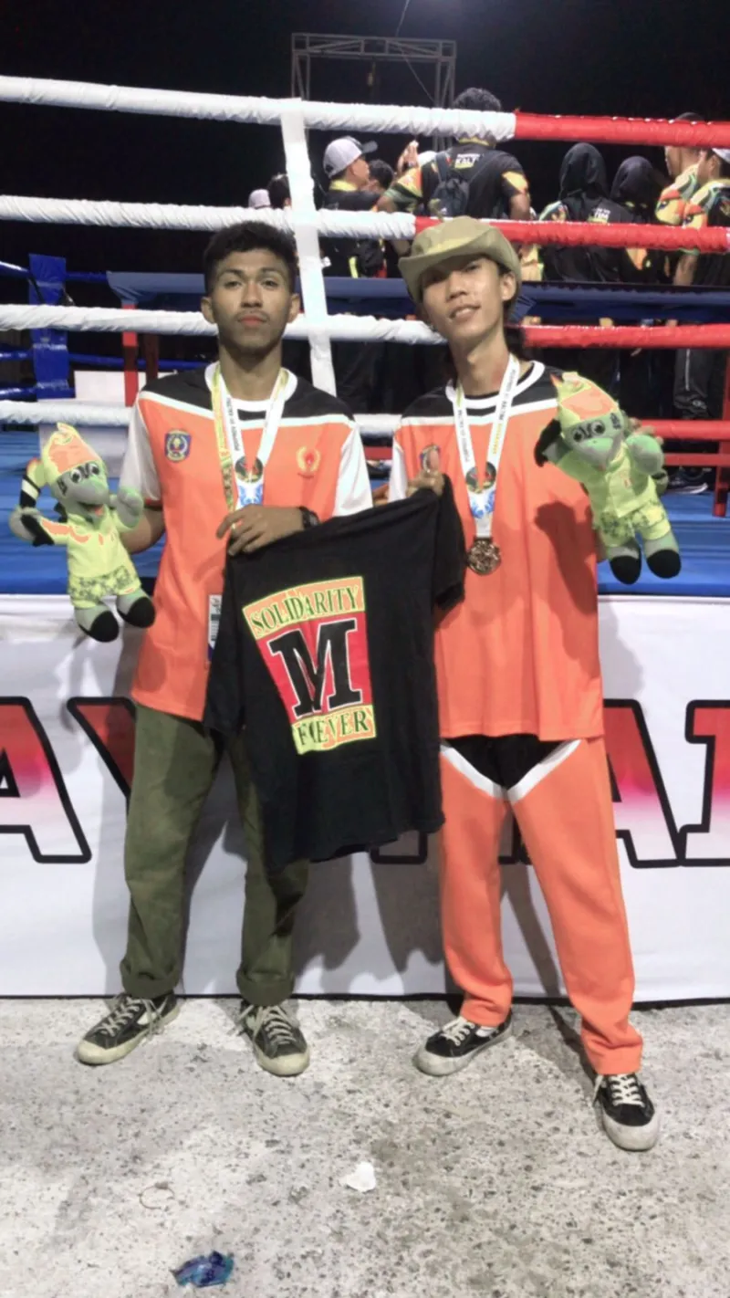 Mahasiswa Teknik Mesin kembali mencetak prestasi dalam Pekan Olah Raga Provinsi Cabang Olah Raga Muaythai 2022