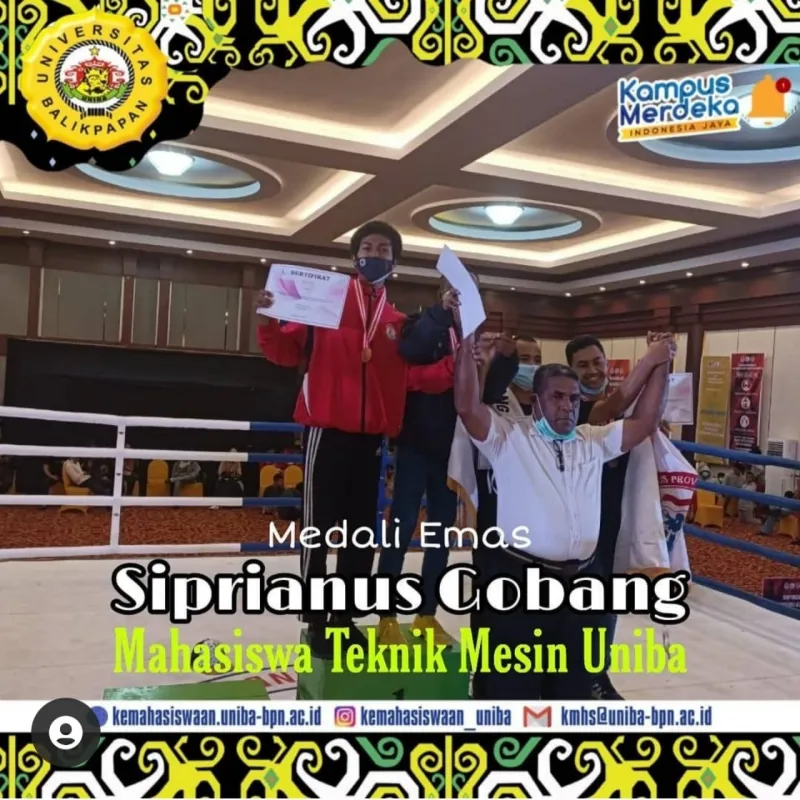 Juara I Senior Putra - 45 kg Kejurnas IX dan Ligamas XII Junior Senior Muaythai 2021